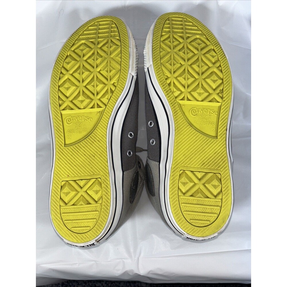 Converse All Star Chuck Taylor Gray/Olive Hightop Sneakers (Men’s 12 Women’s 14) - Picture 7 of 7